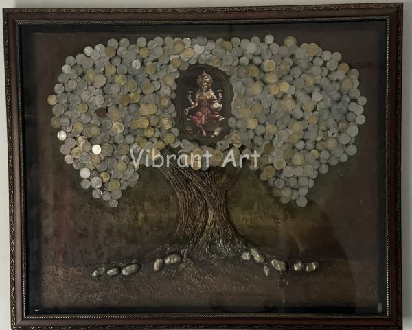 Money Tree with Goddess Laxmi