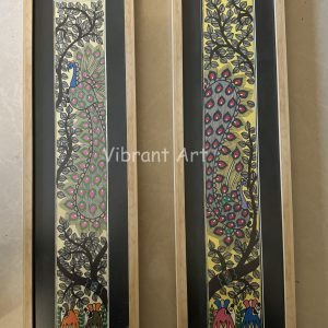 Gondh Art – Set of 2 Peacock